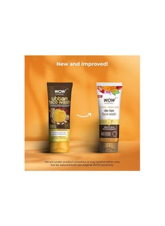 WOW Skin Science WOW Skin Science Ubtan Face Wash with Chickpea Flour, Turmeric, Saffron, Almond Extract, Rose Water & Sandalwood Oil - No Sulphate, Parabens, Silicones & Color - Pack of 2 - Net Vol 200mL  - Image 2