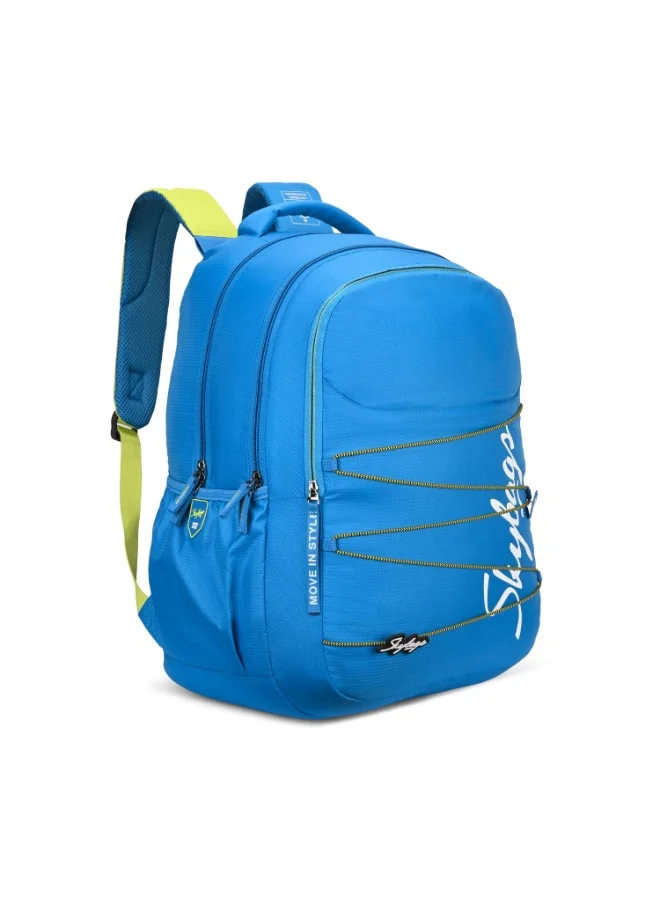 سكاي باجز SKYBAGS MAZE PRO 04 Unisex Blue School Backpack - SK BPMZP04BLU