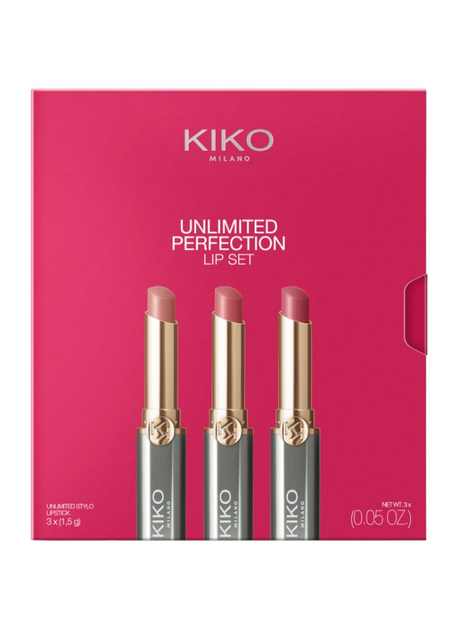 KIKO MILANO Unlimited Perfection Lip Set 01  - Image 1