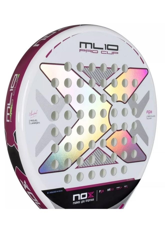 NOX NOX Padel Racket ML10 Pro Cup Silver 2025  - Image 5