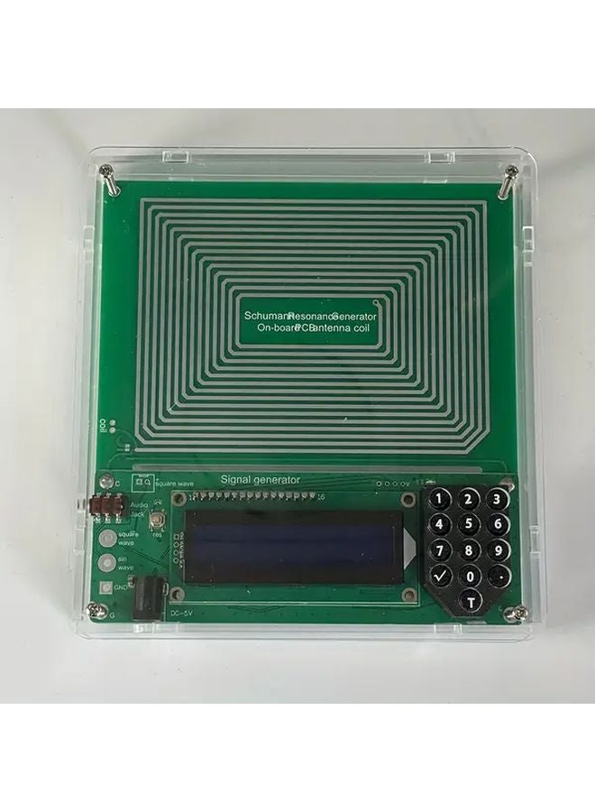 Green USB Powered Adjustable 0 01Hz to 100000Hz Sine Wave Generator 5V For Audio Electrical Testing - Image 1