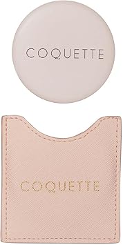 Draeger Coquette Mirror Round Pocket Mirror to Take Anywhere All Occasions Dimensions 85 cm x 8 cm - Image 1