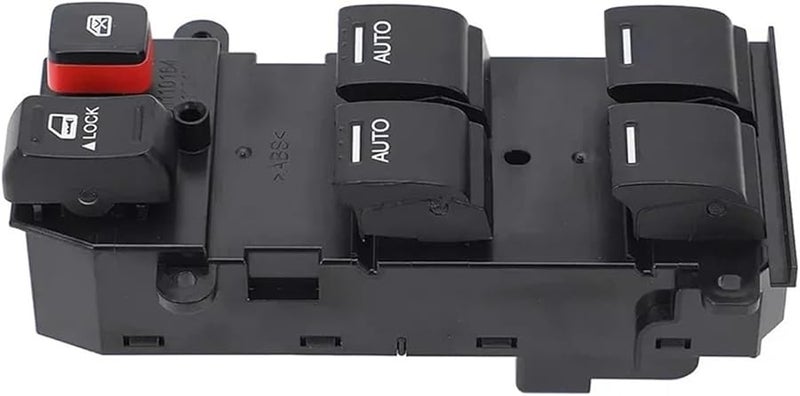 مفتاح النافذة الكهربائية الأمامية اليسرى لهوندا CRV 2008-2011 مع مجموعة أزرار قفل التحكم والرفع - Image 3