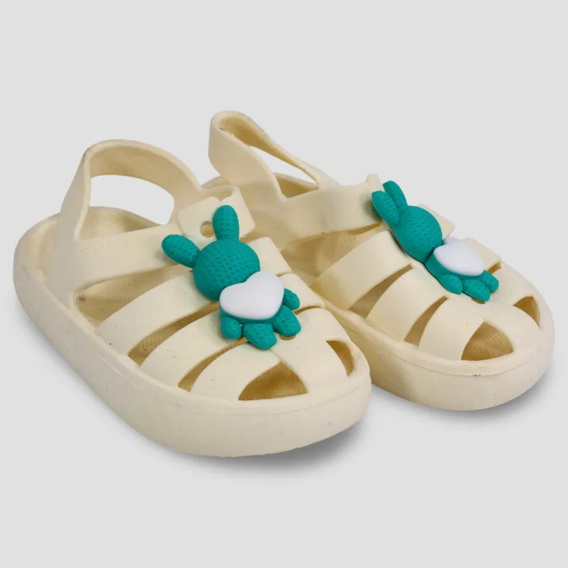 Our kids Green Bunny Sandals - Image 1