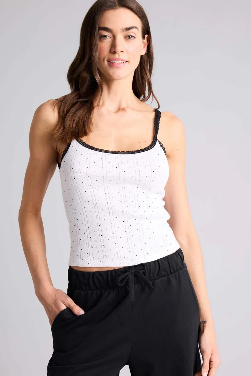 ديفاكتو Regular Fit Tank Top