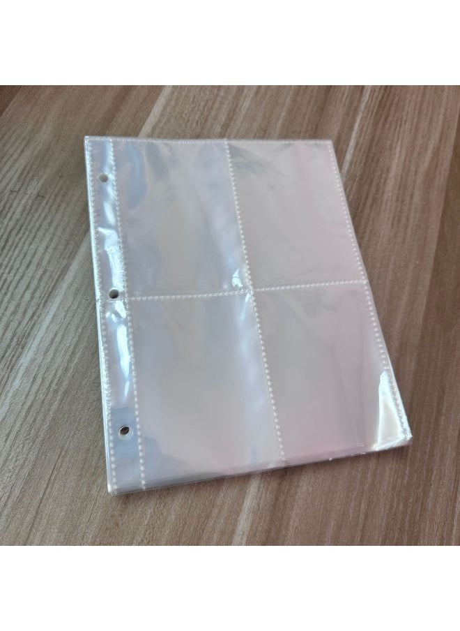 Which Card Book Ao Bing 4 9 Gong Ge Collection Book Magic Boy Naohai Surrounding Card Collection Loose-leaf Collection Card Book-Specifications:4-frame Inner Pages (50 Sheets)-Color:9 Grids, 50 Pages (900 Card Slots)