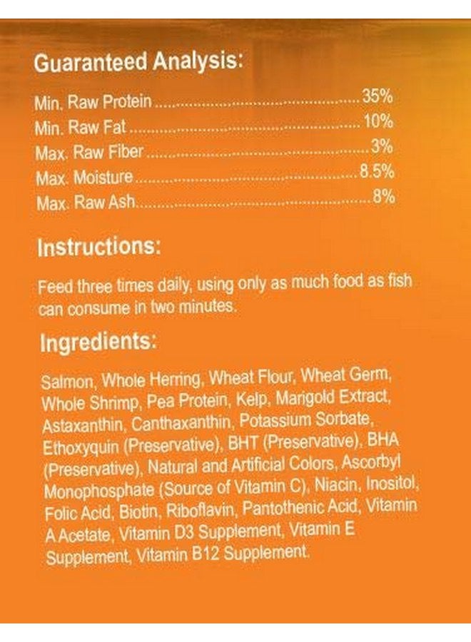 Omega One Goldfish Pellets, Sinking, 4mm Medium Pellets, 2.75 lb Bucket - Image 2