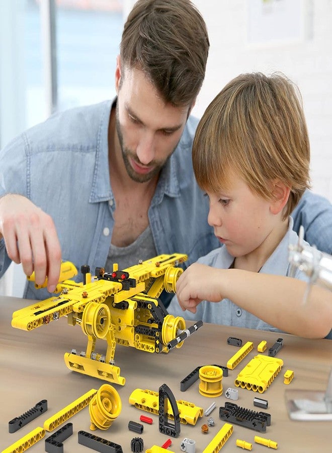 BAODLON STEM / Building Toy for Ages 5, 6, 7, 8, 9, 10, 11, 12 Years Old Kid, Boy, Girl - 2-in-1 Truck Airplane Take Apart Toy, 361 Pcs DIY Building Kit, Learning Engineering Construction Toy, Ideal Gift - Image 3