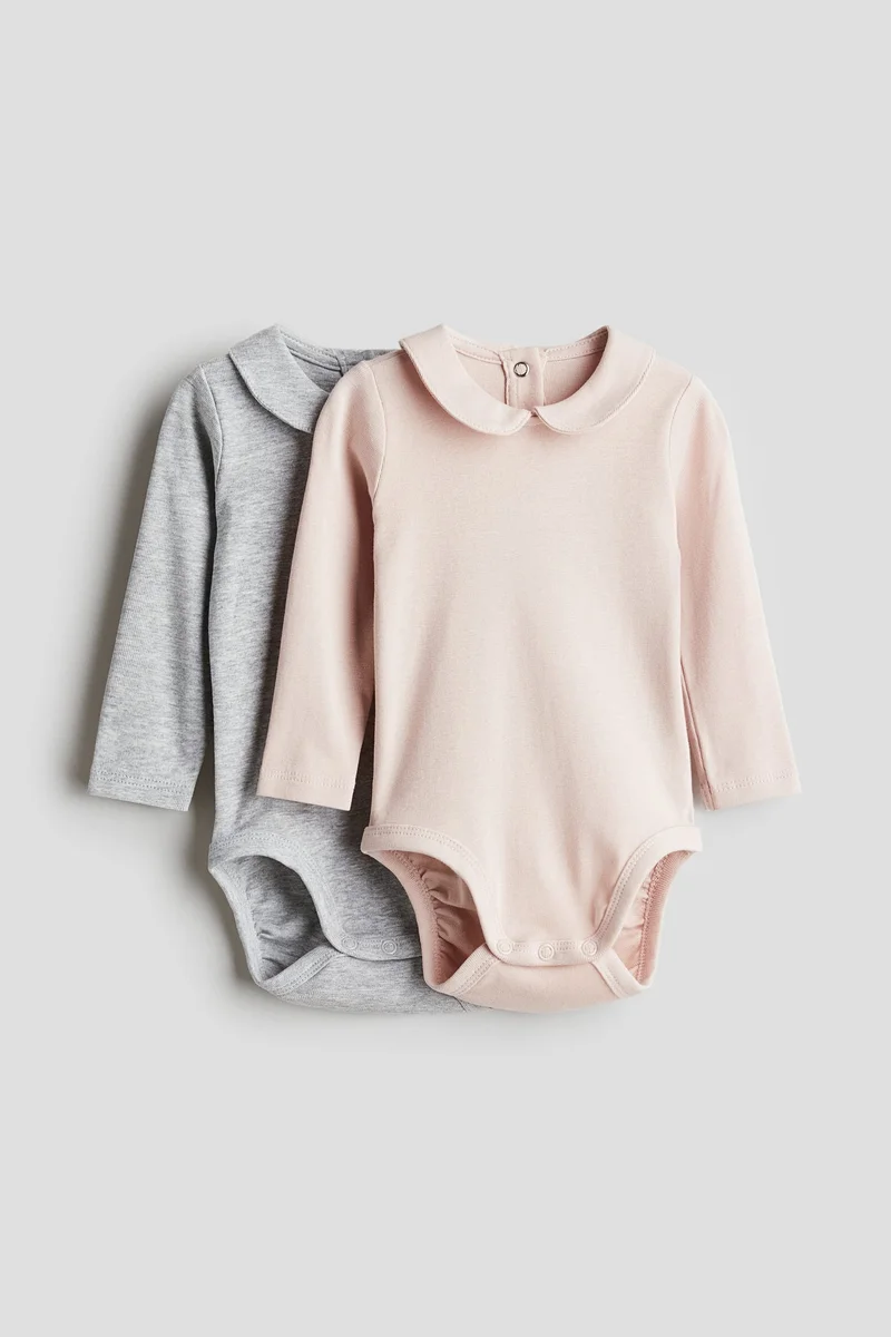اتش اند ام 2-Pack Long-Sleeved Bodysuits