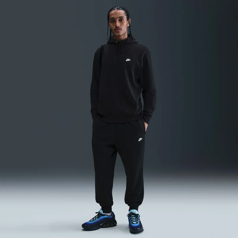 Nike Black Men's Club Hoodie for Men | Best Price UAE