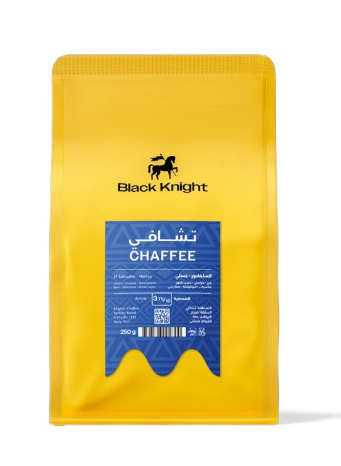 Black Knight COFFEE BEAN BLACK KNIGHT CHAFFEE ELSALVADOR 250G With a coffee scale spoon - Image 1