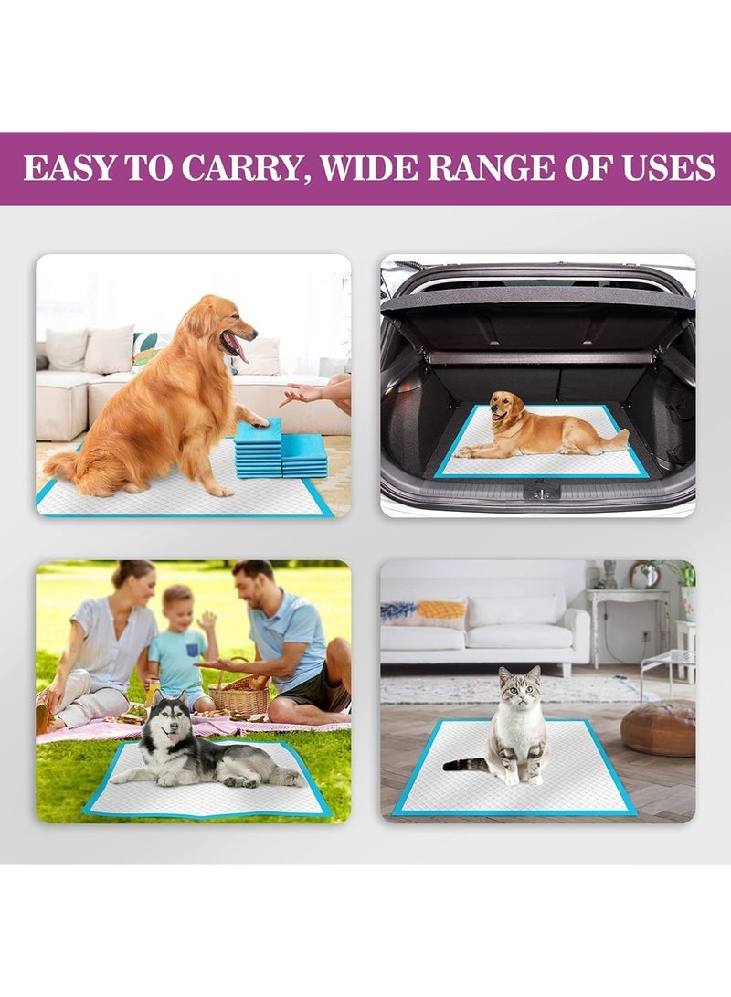 Dougez 10 Pack Disposable UnderPads for Baby Adult Pet, Incontinence Bed Pads 90x60, Leak Protection Waterproof Baby Diaper Changing Pad,Bedwetting Incontinence Furniture Waterproof Pets Pee Pads - Image 5