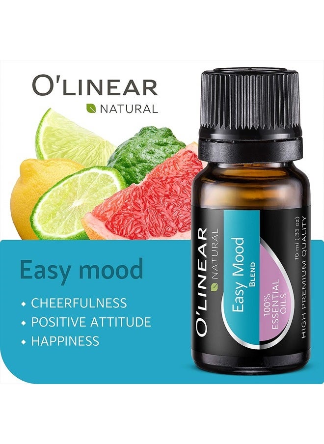 O'linear - O'linear Essential Oils 6 Blends Set - Perfect for Humidifiers and Diffusers, Aromatherapy Diffuser Oils Scents, Essential Oil Kit for Home Use, Essential Oil Pack with Various Scents - Image 1