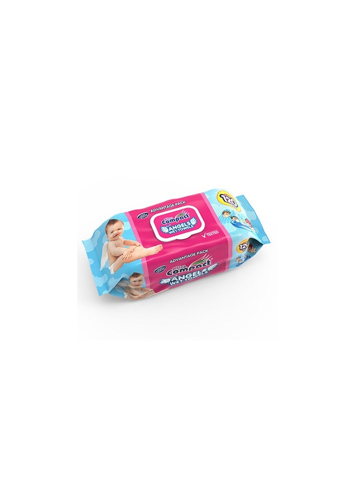 Ultra Compact Baby Wet Wipes: Gentle Care for Your Little Baby - 120pcs - Image 3