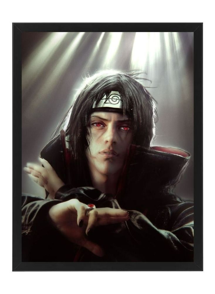 RKN Digital Wall Art Poster Frame Itachi 30X40 cm - Image 2