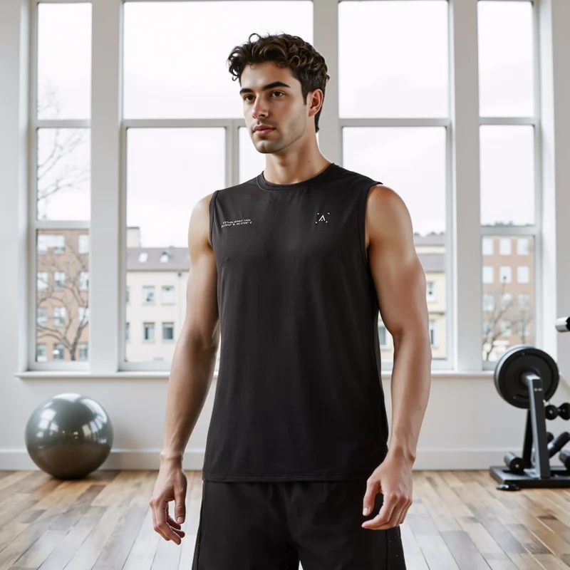 ADOT by Splash Regular Fit Sleeveless T-shirt