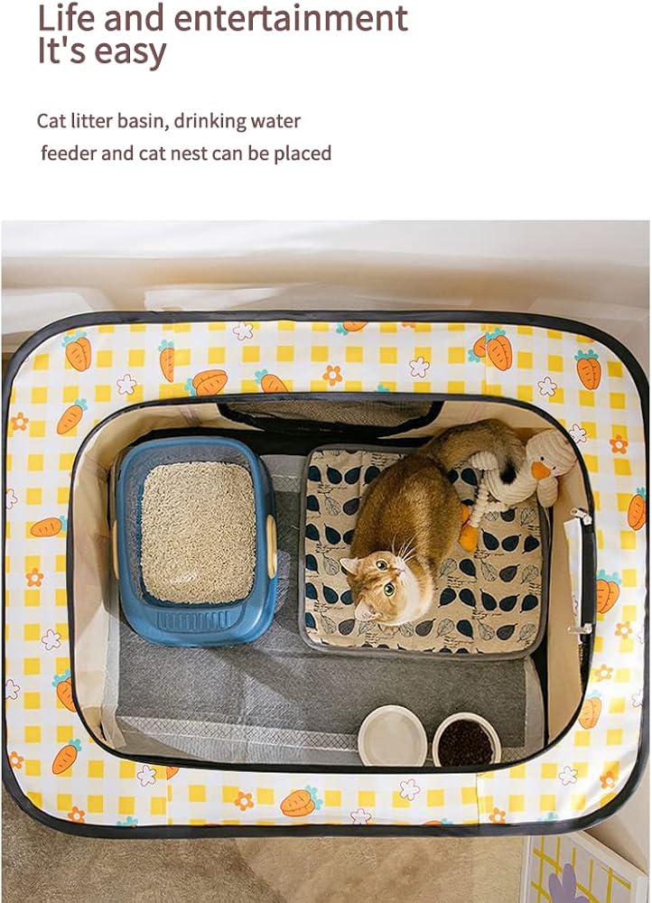 Sharpdo Portable Puppy Tent Cat Cage Pet Playpen - Image 3