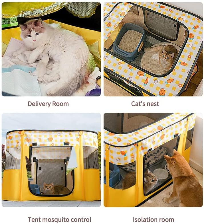 Sharpdo Portable Puppy Tent Cat Cage Pet Playpen - Image 2