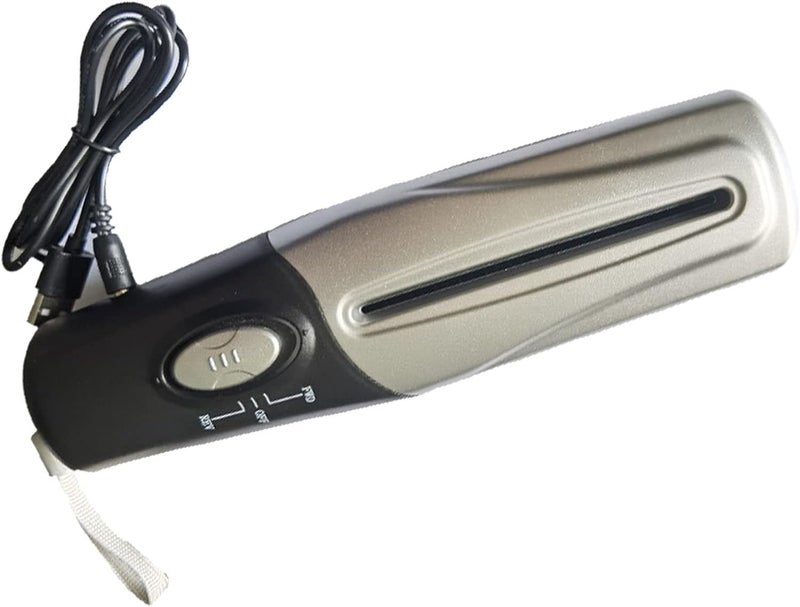 محرك تدمير الأوراق المحمول، سعة 4 أوراق، يعمل بالطاقة الUSB، بصوت منخفض (59 ديسيبل)، يقوم بتدمير ورقة واحدة في الثانية، مثالي لمنع سرقة الهويات في المكاتب القانونية واستوديوهات التصميم الجرافيكي والمكاتب المنزلية ذات المساحات المحدودة. - Image 1