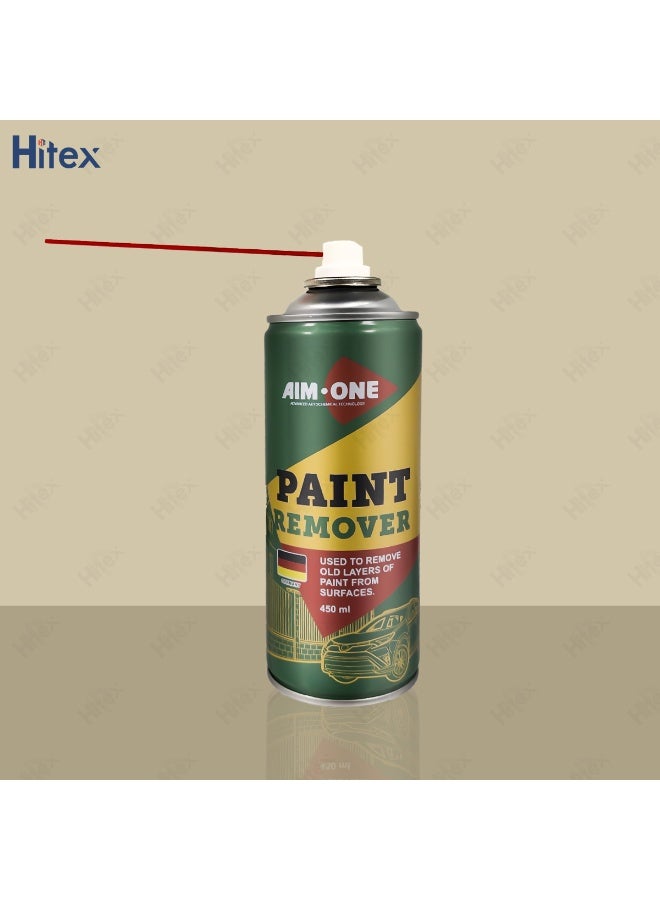 هيتكس بخاخ مزيل طلاء - مزيل طلاء سريع المفعول للأسطح المعدنية والسيارات والدراجات النارية والآلات وقطع الغيار - فعال في السيارات والمنازل والصناعات | تقنية ألمانية - Image 4