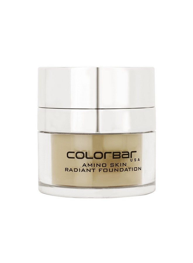 Colorbar Amino Skin Radiant Cream Foundation Ivory Fair 001 15G Smooth And Satin Finish Highcoverage Suitable For All Skin Types - Image 1