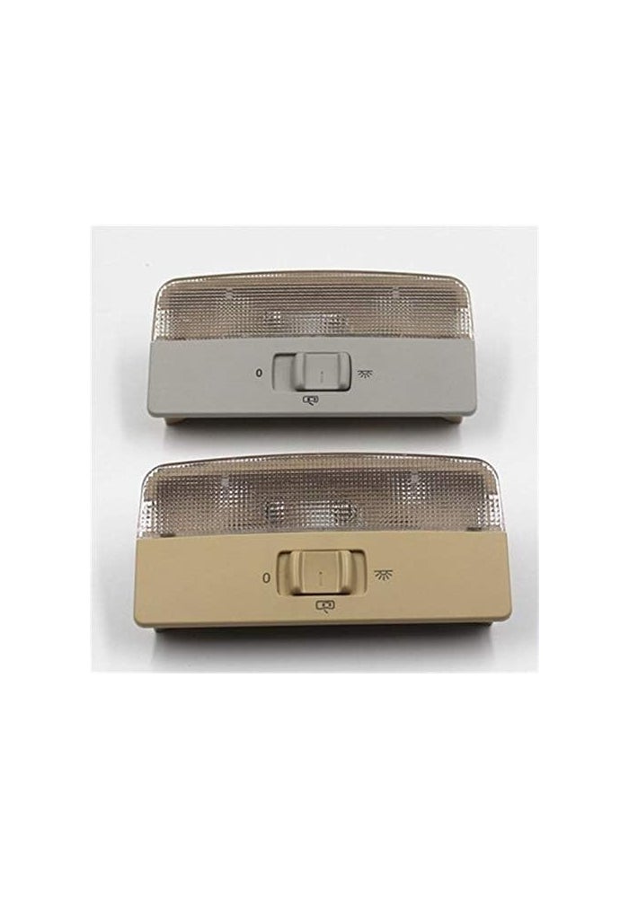QASULER Gray Beige Reading Light for VW Vehicles - Image 4