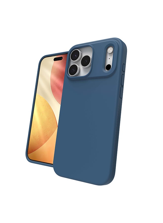 ZAGG iPhone 17 Pro Max Case – Manhattan Snap MagSafe Compatible Slim Protective Silicone Cover with Graphene Strength & 13 ft Drop Protection – Ocean Abyss - Image 2