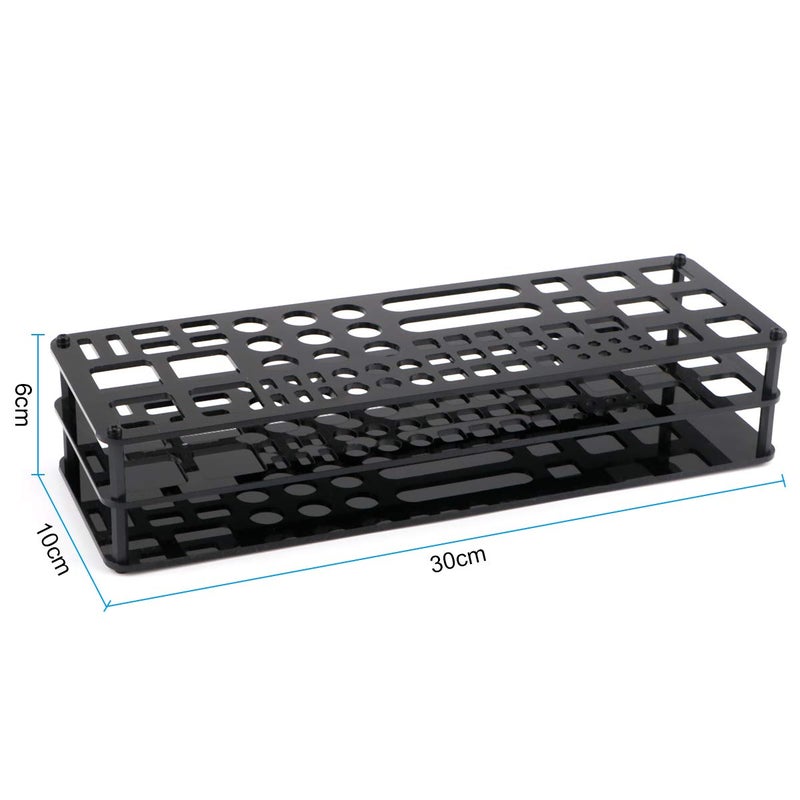FPVERA Screwdriver Storage Rack Screwdriver Organizers for Hex Cross Screw Driver RC Tools Kit Organizers 63 Hole - Image 3