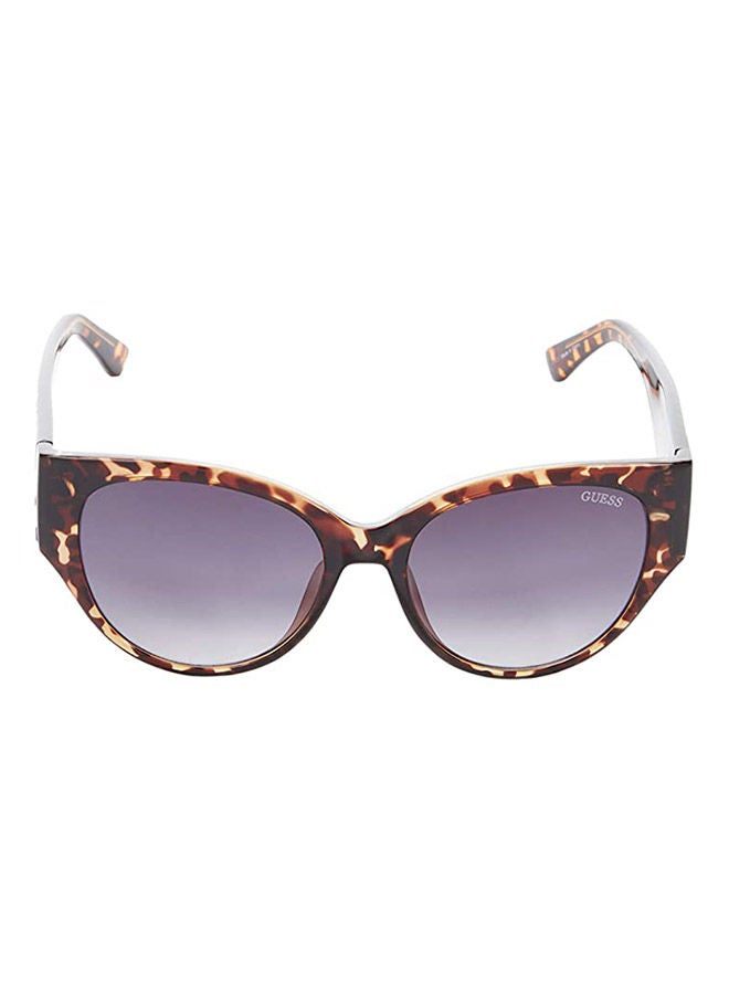 GUESS Women Cat Eye Sunglasses with Smoked Lenses - GF6118 52C 55mm - Image 2