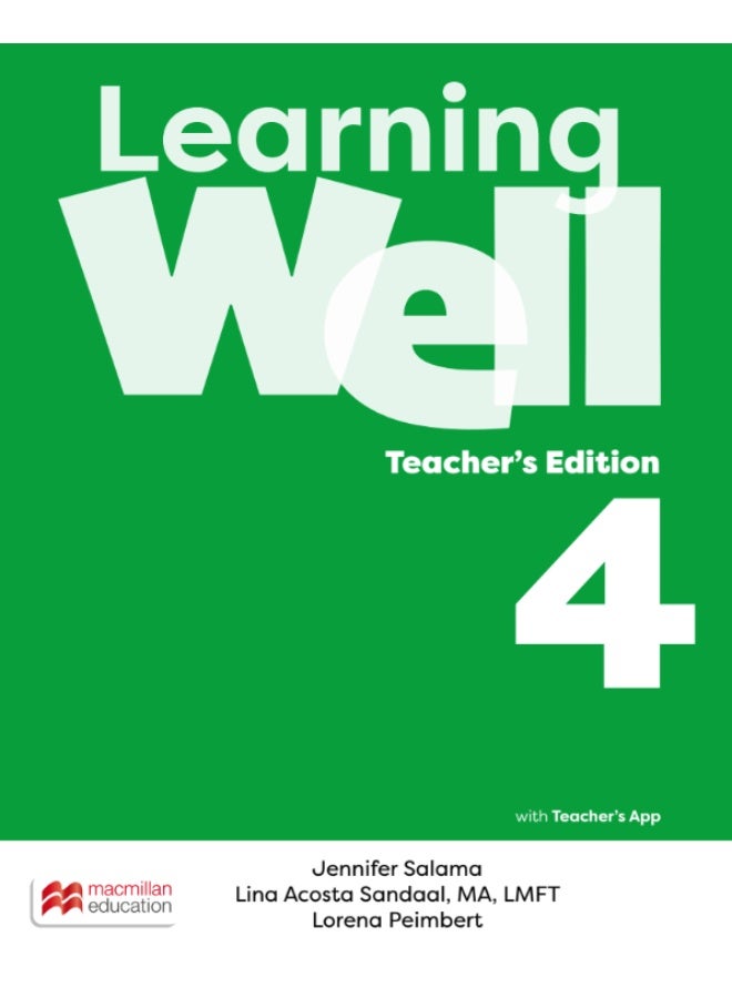 Macmillan Learning Well – Level 4 Teachers’ Edition - Image 1