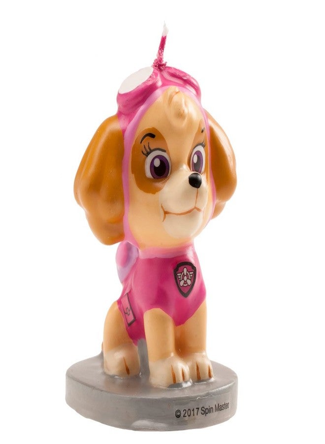 Dekora - 346181 Birthday Candle Skye Paw Patrol, Pink, 7 Cm (346181) - Image 1