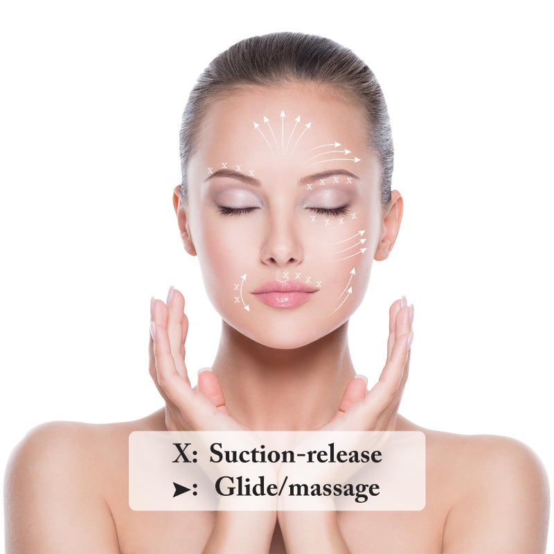 BBTO 4 Pieces Glass Cupping Set Glass Silicone Cupping Cups Massage Vacuum Suction Cupping Cups for Body Face Leg Arm Back Shoulder Muscle and Joint Pain (Rose) - Image 5