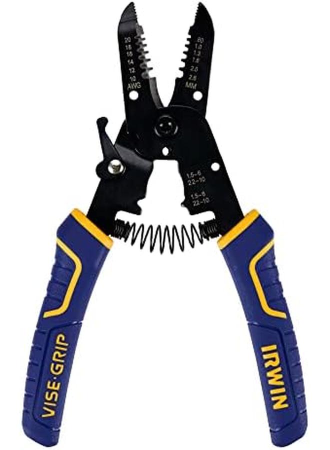 إيروين IRWIN VISE-GRIP أداة تجريد الأسلاك/قاطع الأسلاك، 8 بوصة (2078309)  - Image 2