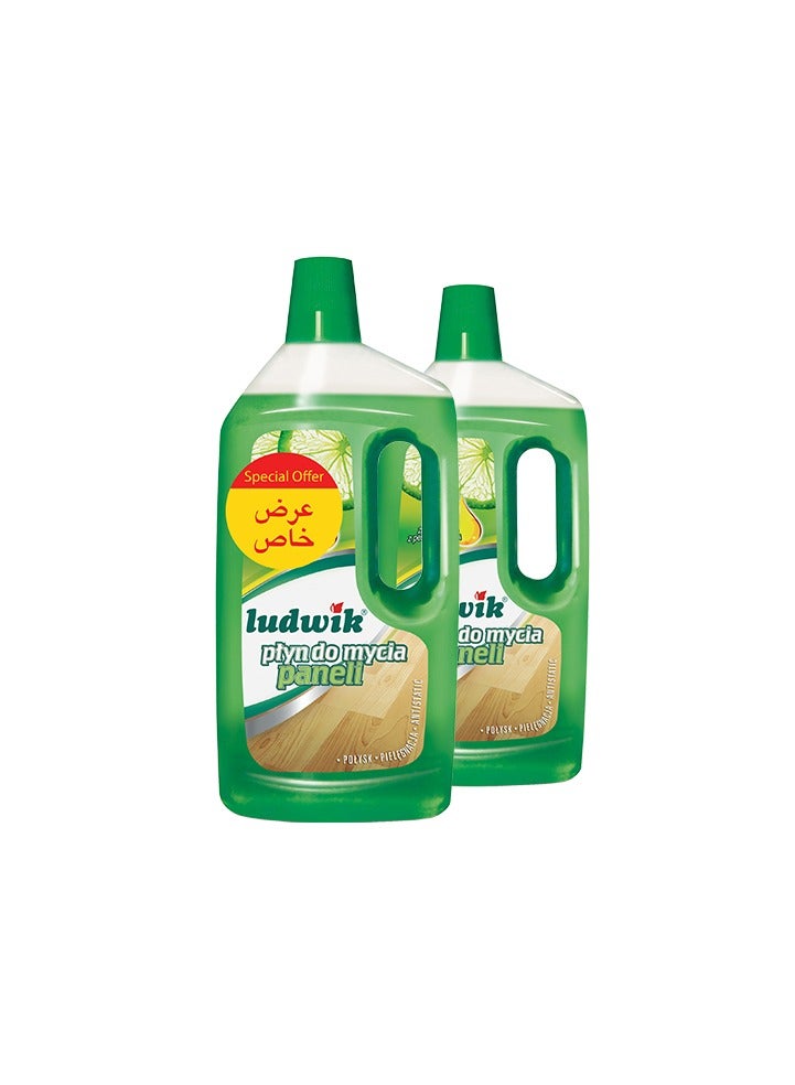 Ludwik cleaner for H D F Floors 1 L Offer 2Pcs