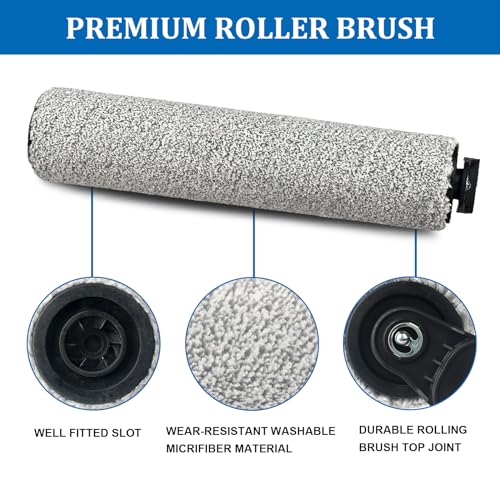 DFD 2 Pack Replacement Roller Brush Compatible with Tineco iFloor 2 Cordless Wet Dry Vacuum, Replacement Parts Vacuum Cleaner Accessories Kit for Tineco Floor Cleaner - Image 3