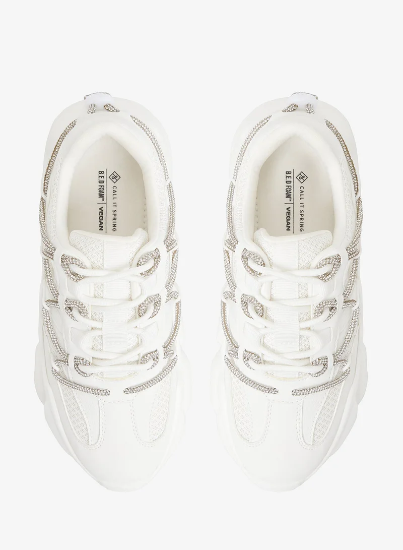 CALL IT SPRING  Graciela Low Top Sneakers for Women | Best Price UAE