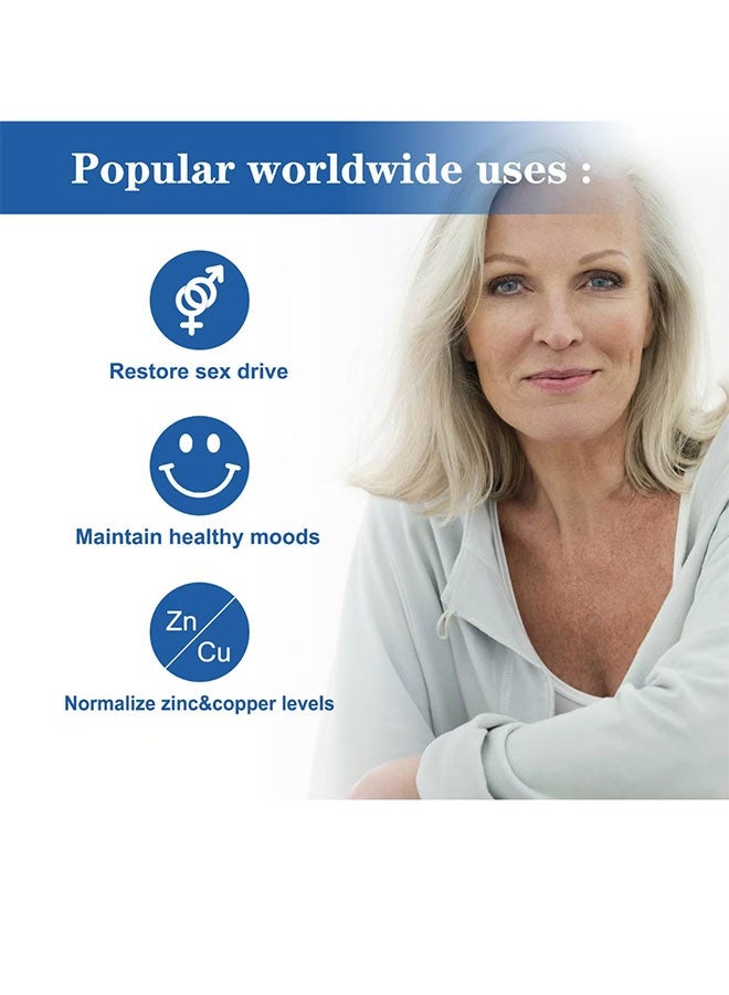 إيلهو كريم الإستروجين الحيوي المتطابق - علاج طبيعي لانقطاع الطمث مع البرسيم الأحمر، والكوهوش الأسود، وغيرها. استعادة التوازن الهرموني، وتحسين صحة البشرة، ومكافحة التوتر والقلق بأمان وفعالية. - Image 4