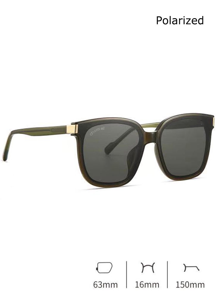 Chomel Fashion High-Definition Nylon Lens Sunglasses For Women's High-End Elegant Anti-Ultraviolet Anti-Blue Light  - Image 3