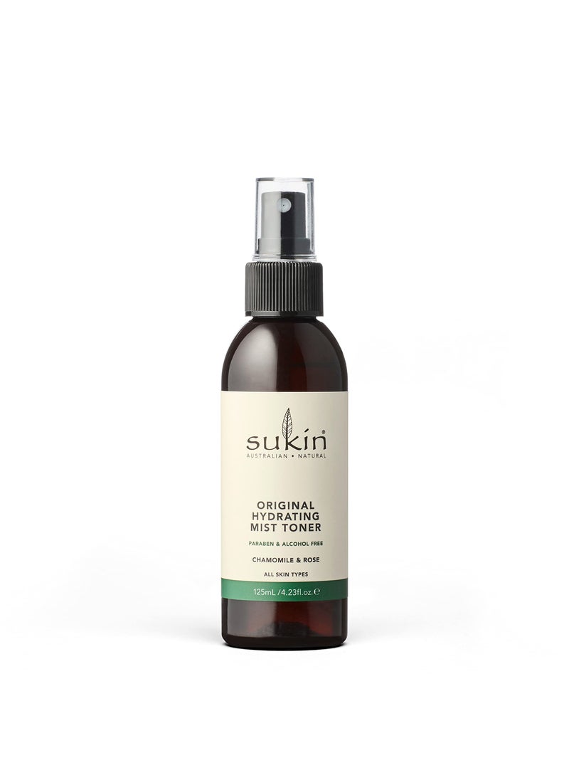 Sukin Sukin Organics Hydrating Mist Toner Rosewater Facial Mist Spray Refreshing Skin Care Routine for Face  Neck Suitable for All Skin Types 423 Fl Oz 