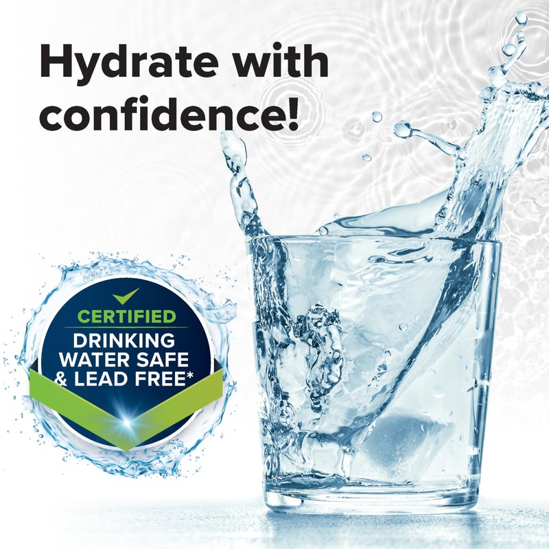 Camco TastePURE 10-Ft Water Hose - RV Drinking Water Hose Contains No Lead, No BPA & No Phthalate - Features Diamond-Hatch Reinforced PVC Design - 1/2” Inside Diameter, Made in the USA (22743) - Image 3