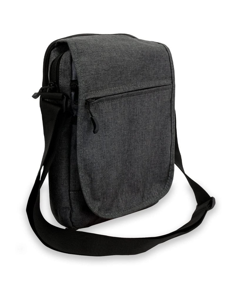 Everest Utility Bag with Tablet Pocket, Charcoal, One Size - Image 3