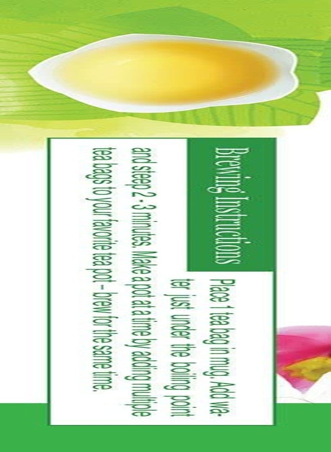 Davidson's Organics, Tropical Green Tea, 8-count Tea Bags, Pack of 12 - Image 3