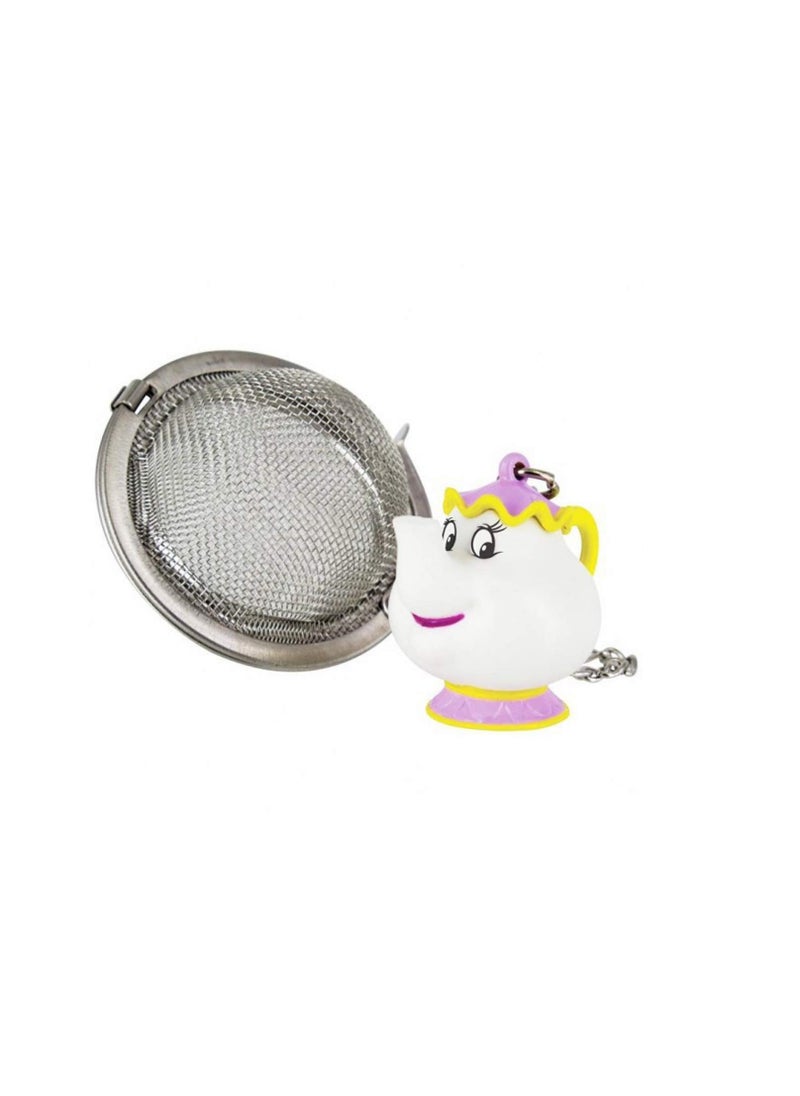 Taygate Beauty and The Beast Mrs Potts Tea Infusers Tea Steeper for Loose Tea Cute Cartoon Stainless Steel Fine Mesh Tea Strainer with Gift Box by NSTaygate 