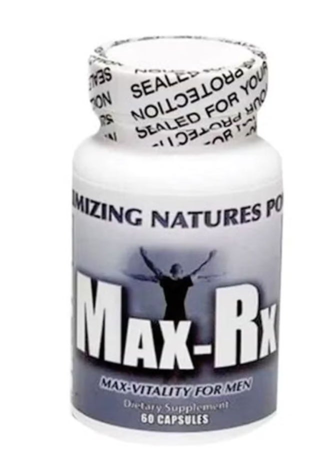 Max-RX Max Vitality For Men Capsules 60s