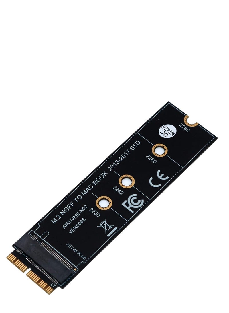 M.2 NVME SSD Convert Adapter Card for Upgrade MacBook Air (2013-2017) - Image 1