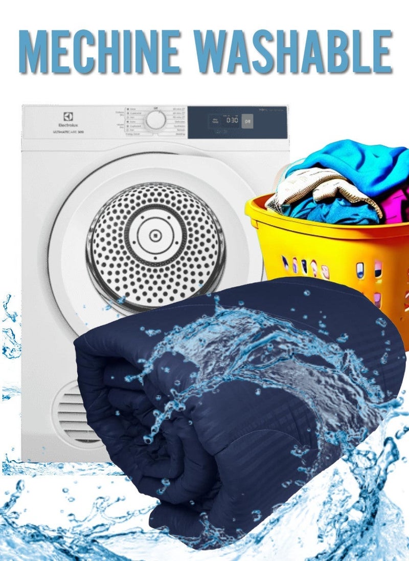 بلوبيري لحاف مقاس مفرد، مناسب لجميع المواسم، 160×220 سم - Image 4