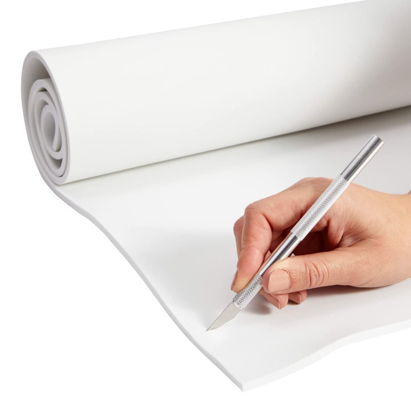 Bright Creations 5mm White EVA Foam Roll Sheet - 14 x 39" - 100 kg/m3 for Crafts & DIY Projects - Craft Foam - Image 5