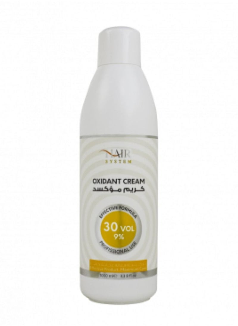 HAIR SYSTEM - Oxidant Cream Effective Formula 30 Vol 9% Profissional Use Effective Product Maximum Care - Image 1
