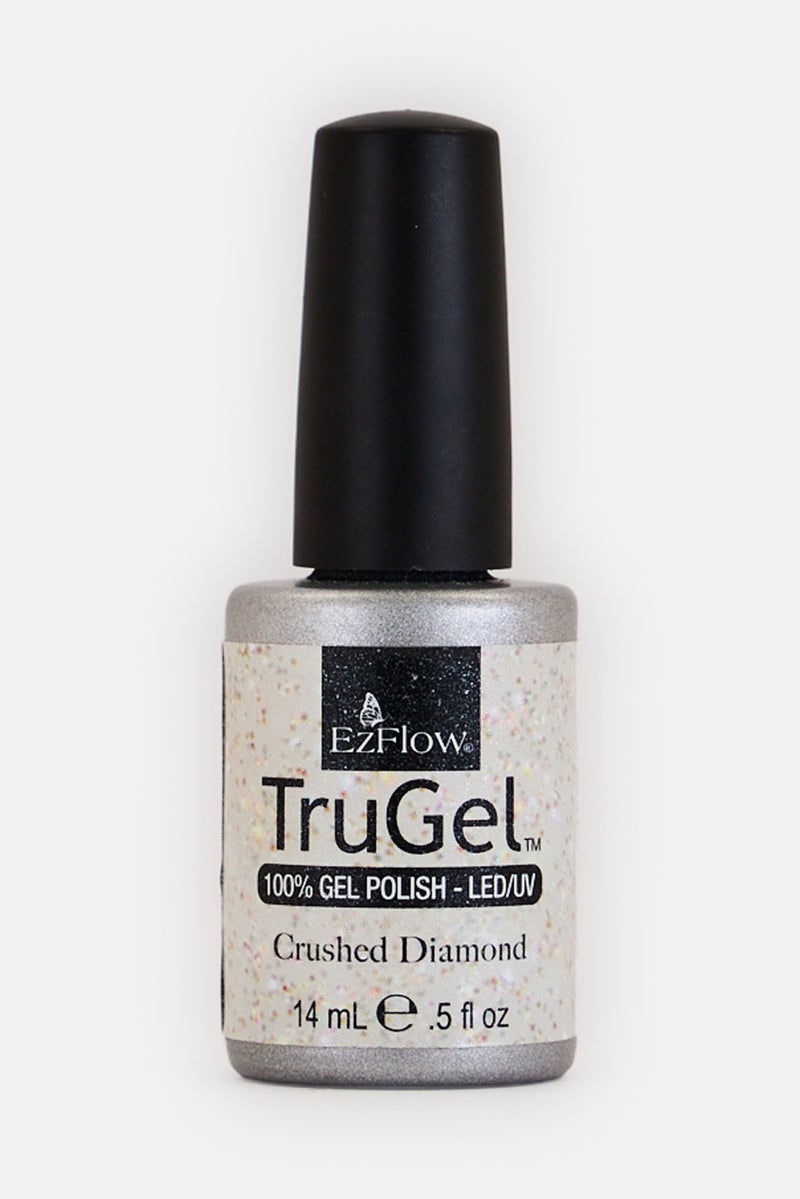 Ez Flow TruGel Nail Polish 14ml, Crushed Diamond - Image 1