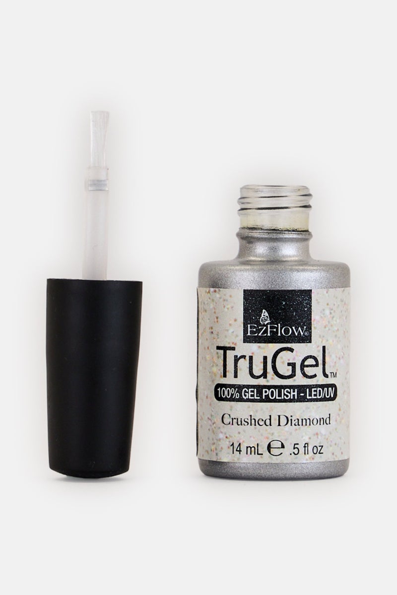 Ez Flow TruGel Nail Polish 14ml, Crushed Diamond - Image 2